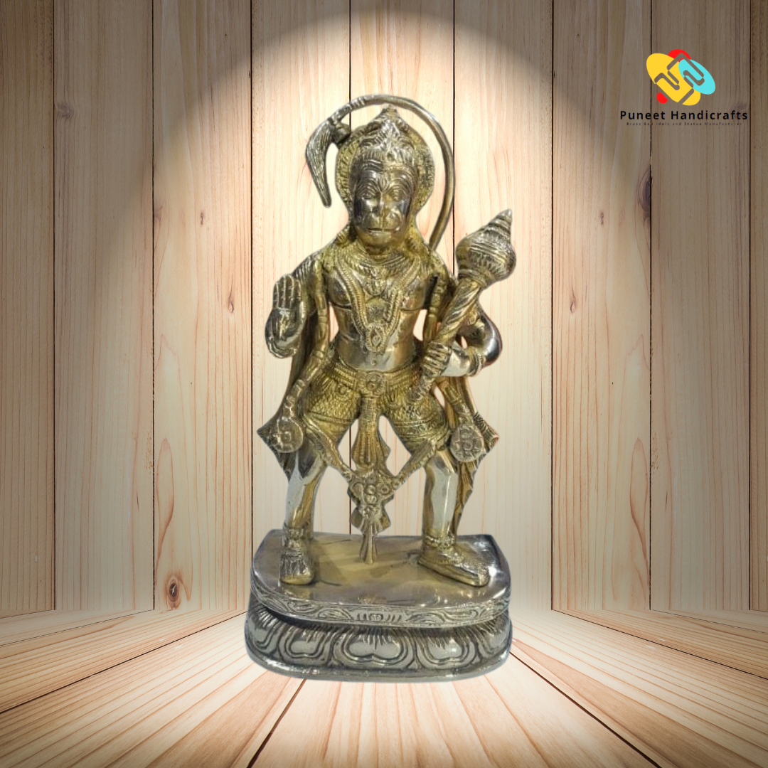 Hanuman Brass Idol
